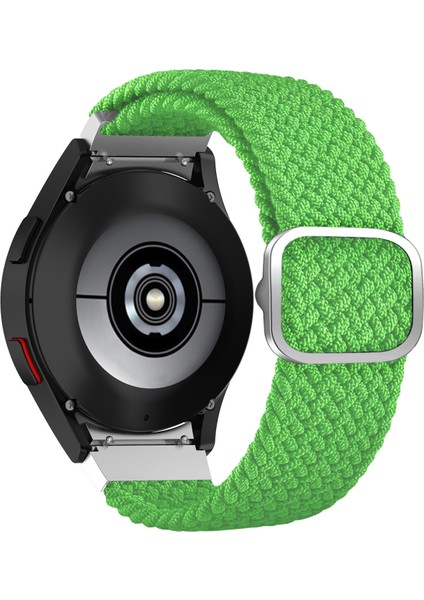 Samsung Galaxy Watch4 Için Dokuma Watch Band 40MM / 44MM Floresan Yeşil (Yurt Dışından)