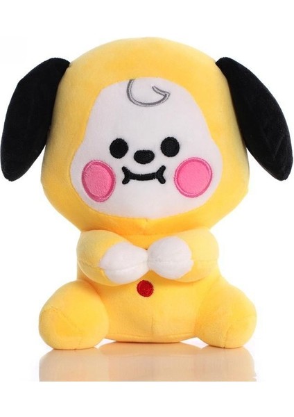 Kpop Bts Bebek Kawaii Doldurulmuş Hayvanlar Peluş Oyuncak BT21 Bebek Sevimli Oturan Bebek Yastık Çocuk Ler (Yurt Dışından)