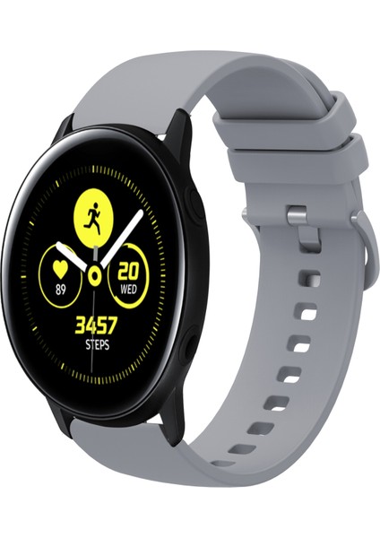 Samsung Galaxy Watch Active 40MM Gri Için Silikon Watch Band (Yurt Dışından)