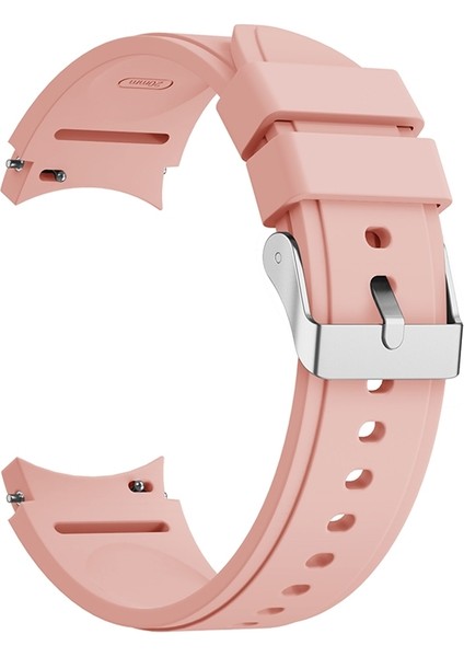 Samsung Galaxy Watch4 Için 44MM Silikon Kayış Pembe (Yurt Dışından)
