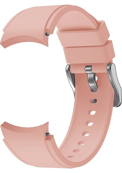 Samsung Galaxy Watch4 Için 44MM Silikon Kayış Pembe (Yurt Dışından)