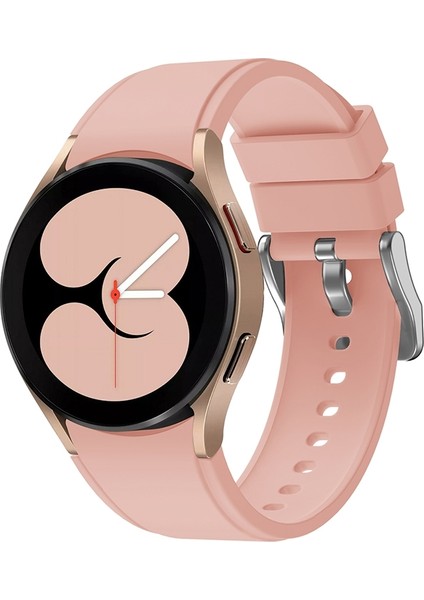 Samsung Galaxy Watch4 Için 44MM Silikon Kayış Pembe (Yurt Dışından)