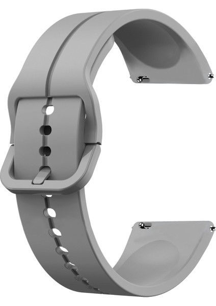 Samsung Galaxy Watch 6 40MM Gri Için 20MM Silikon Kayış (Yurt Dışından) modelleri