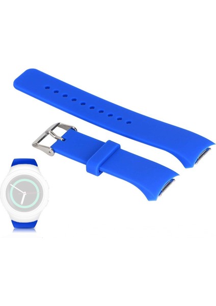 Galaxy Gear S2 R720 Mavi Için Renkli Bilek Kayışı Watch Band (Yurt Dışından)
