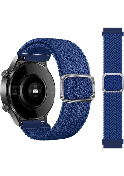 Samsung Galaxy Watch 46MM Mavi Için Naylon Kordonlu Saat (Yurt Dışından)