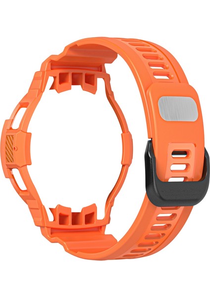 Silikon Kordonlu Saat Samsung Galaxy Watch4 Clic 46MM Samsung Galaxy Watch4 Classic 46MM Turuncu (Yurt Dışından) fırsatları