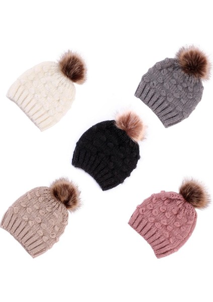 Güzel Bebek Sevimli Yürümeye Başlayan Kız ve Erkek Bebek Kış Sıcak Tığ Örgü Şapka Bere Kap (Yurt Dışından) modelleri