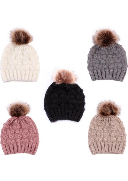 Güzel Bebek Sevimli Yürümeye Başlayan Kız ve Erkek Bebek Kış Sıcak Tığ Örgü Şapka Bere Kap (Yurt Dışından) fırsatları
