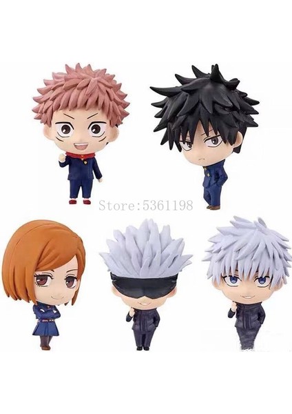 5 Adet Anime Figürü Jujutsu Kaisen Itadori Yuji Fushiguro Megumi Gojo Satoru Pvc Aksiyon Figürü Oyuncakları Jujutsu Kaisen Modeli Bebek (Yurt Dışından) fiyatları