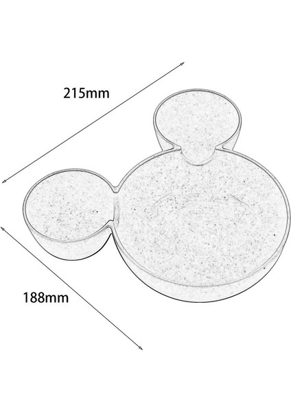 Karikatür Sevimli Çocuk Çocuk Plastik Pirinç Kasesi Güzel Sofra Bebek Öğle Yemeği Kasesi (Yurt Dışından) fırsatları