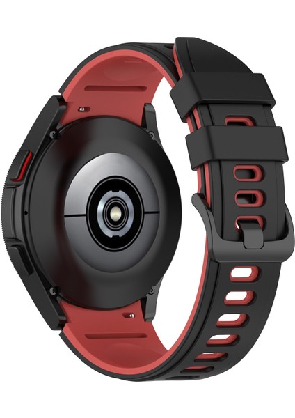 Samsung Galaxy Watch5 Pro 45MM/5 44MM/5 40MM Siyah Kırmızı Için Watch Band (Yurt Dışından) fırsatları