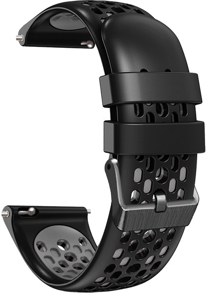 Samsung Gear S3 Frontier Siyah+Gri Için Silikon Saat Bandı (Yurt Dışından) fiyatları