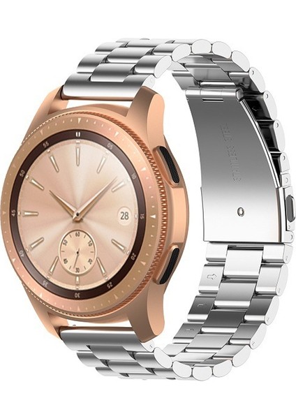 Huawei Gt2/galaxy Izle/gear S3 Izle Bilek Kayışı 22MM Gümüş Için (Yurt Dışından)