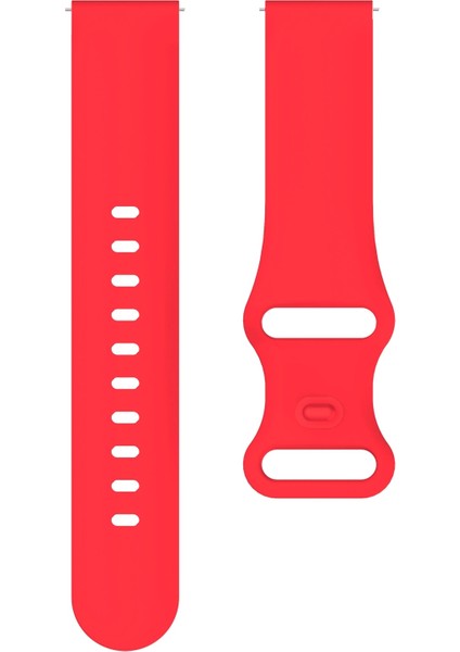 Kordonlu Saat 22MM Samsung Galaxy Watch Active 3 45MM Kırmızı (Yurt Dışından) fiyatları