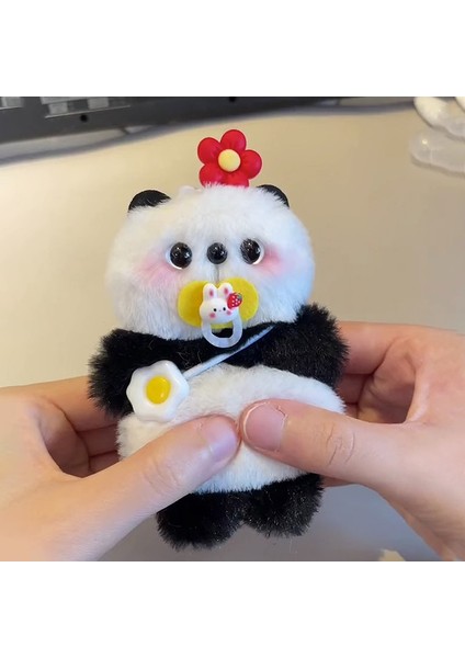 Gıcırdayan Sevimli Karikatür Peluş Panda Dıy El Işi Ev Yapımı Malzeme Çanta Yumuşak Doldurulmuş Oyuncak Küçük Kolye Çocuk Oyuncakları Ler (Yurt Dışından) modelleri