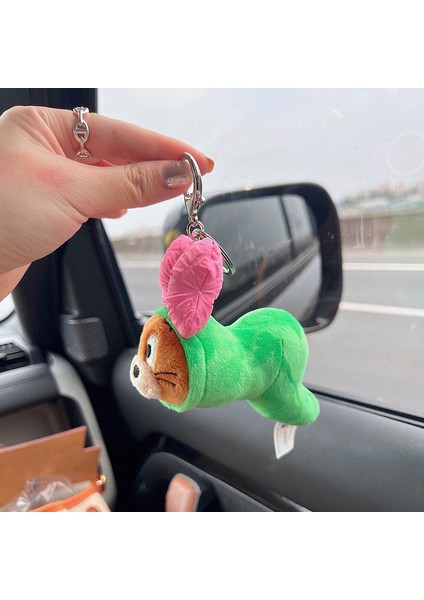 Tom ve Jerry Animasyon Çevresel Oyuncaklar Güzel Yay Jerry Caterpillar Peluş Bebek Anahtarlık Anime Figürleri Araba Kolye Dekorasyon (Yurt Dışından) fiyatları