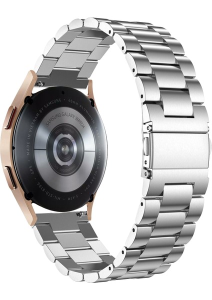 Samsung Galaxy Watch4 Classic Için Ste Kayış 42MM/46MM Gümüş (Yurt Dışından) modelleri