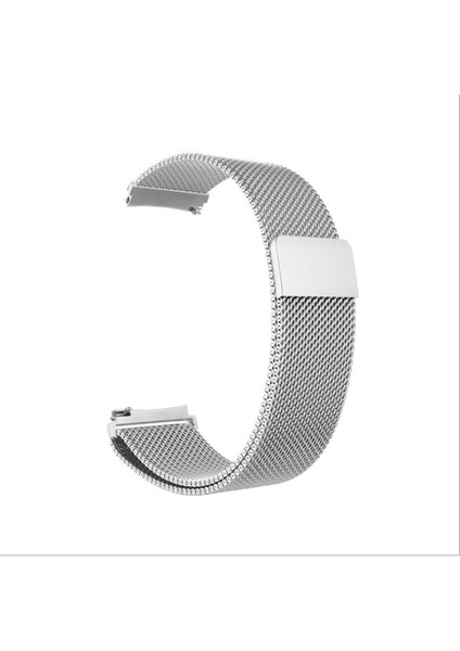 Samsung Galaxy Watch4 44MM Gümüş Için Milanese Kordonlu Saat (Yurt Dışından)