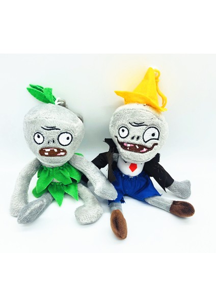 Yfashion Bitkiler Zombiler Figürleri Anahtarlık Peluş Bebek Personeli Doldurulmuş Bebekler Çanta Kolyeler Stil: 1 # Yükseklik: 18CM-22CM (Yurt Dışından) modelleri