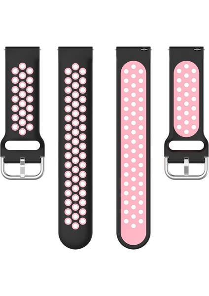 Samsung Galaxy Watch 46MM / Gear S3 Siyah Pembe Için Kayış (Yurt Dışından) fırsatları