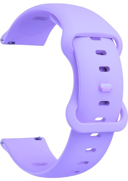 Kordonlu Saat 22MM Samsung Galaxy Watch Active 3 45MM Mor Için (Yurt Dışından)