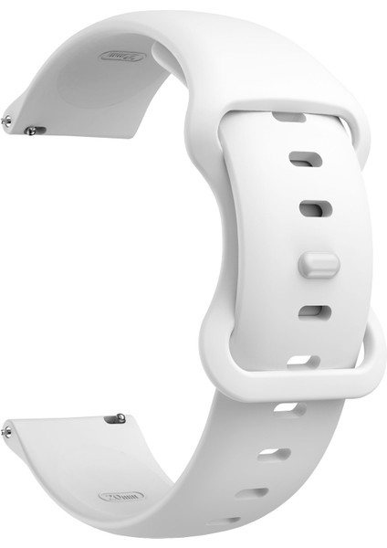 Kordonlu Saat 22MM Samsung Galaxy Watch Active 3 45MM Beyaz (Yurt Dışından)
