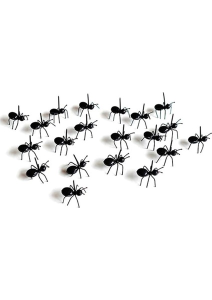 4 Kutu/48 Adet Meyve Çatalı Karınca Şekli Çatal Aperatif Kek Tatlı Sofra Ev Mutfak Parti Mutfak Aksesuarları (Yurt Dışından)