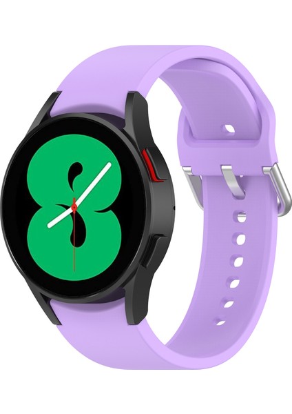 Samsung Galaxy Watch 5 44MM Mor Için Silikon Watch Band (Yurt Dışından)
