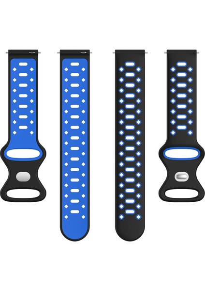 Samsung Galaxy Watch 5 40MM Siyah Mavi Için Silikon Watch Band (Yurt Dışından) modelleri