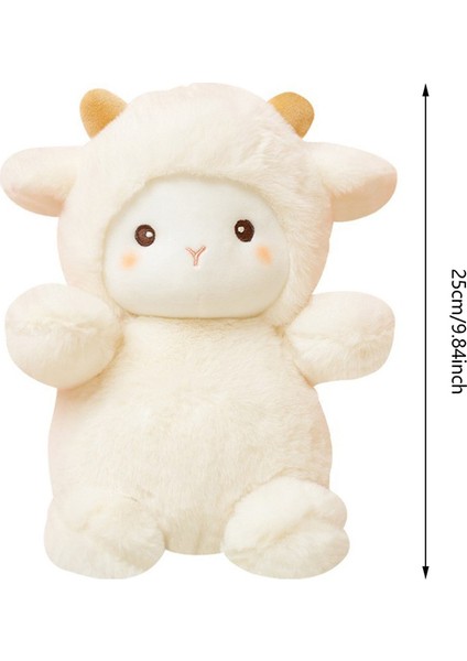 25 cm Süper Sevimli Koyun Peluş Bebek Kawaii Tavşan Kürk Alpaka Oyuncaklar Dolması Yumuşak Hayvan Yastık Doğum Günü Düğün Parti Atmak Oyuncaklar (Yurt Dışından) modelleri