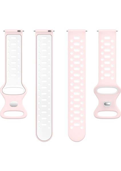 Samsung Galaxy Watch 5 40MM Kum Tozu+Beyaz Için Silikon Watch Band (Yurt Dışından) modelleri