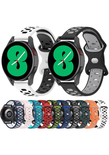 Samsung Galaxy Watch 5 40MM Kum Tozu+Beyaz Için Silikon Watch Band (Yurt Dışından) fırsatları