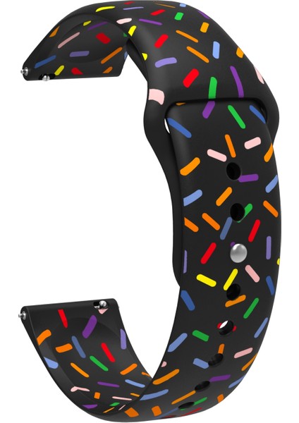 Samsung Galaxy Watch 3 41MM Siyah Için Silikon Toka Askısı (Yurt Dışından) fiyatları