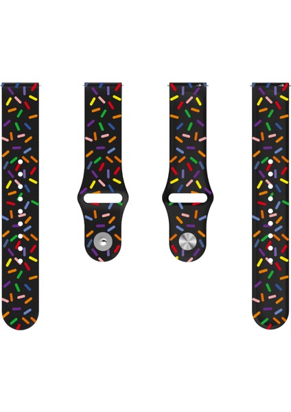 Samsung Galaxy Watch 3 41MM Siyah Için Silikon Toka Askısı (Yurt Dışından) fırsatları