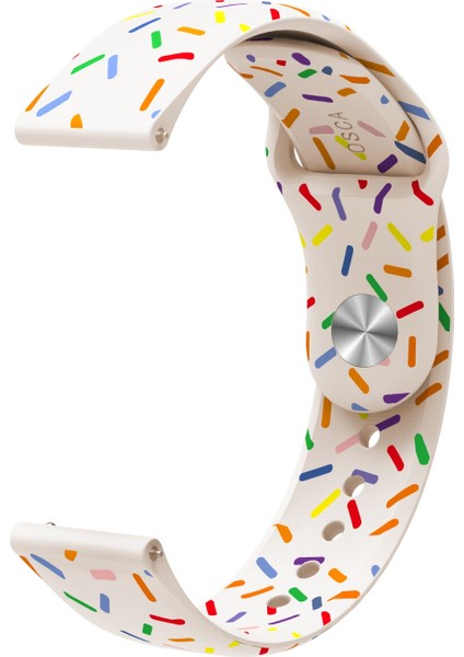 Samsung Galaxy Watch 3 41MM Starlight Renkli Silikon Toka Askısı (Yurt Dışından) modelleri