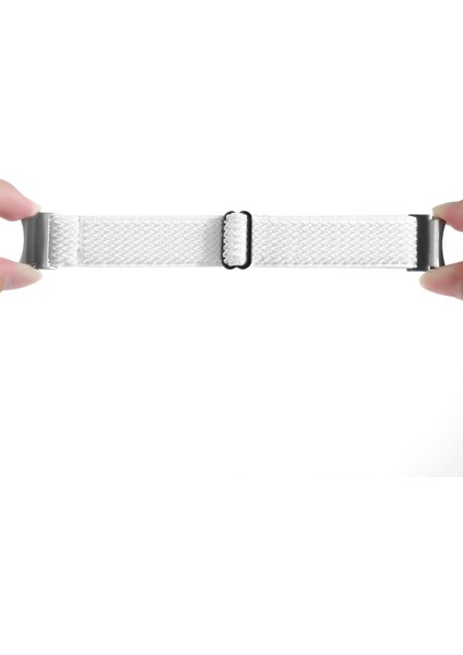 Samsung Galaxy Watch Için Naylon Saat Bandı6/6 Klasik/5/5 Pro Beyaz (Yurt Dışından) fiyatları