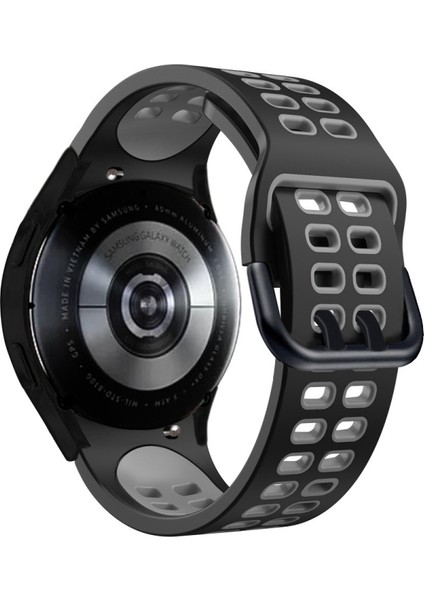 Samsung Galaxy Watch 5 40MM Siyah Gri Için Silikon Watch Band (Yurt Dışından)