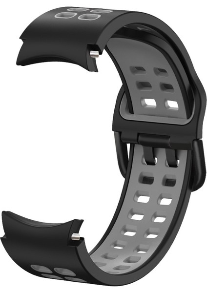 Samsung Galaxy Watch 5 40MM Siyah Gri Için Silikon Watch Band (Yurt Dışından)