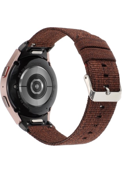 Samsung Galaxy Watch Için Kanvas Askı6/6 Klasik/5/5 Pro Şarap Kırmızısı (Yurt Dışından) fiyatları