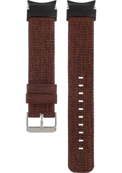 Samsung Galaxy Watch Için Kanvas Askı6/6 Klasik/5/5 Pro Şarap Kırmızısı (Yurt Dışından) modelleri