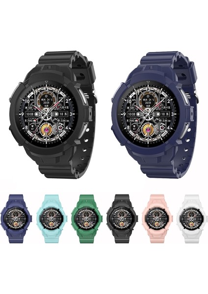 Samsung Galaxy Watch5 Pro 45MM Yeşil Için Silikon Saat Bandı (Yurt Dışından)