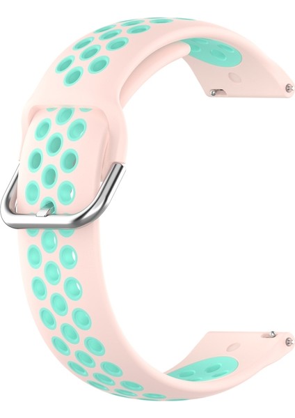 Galaxy Watch 3 Için Kayış 45MM Açık Pembe Deniz Mavisi (Yurt Dışından)