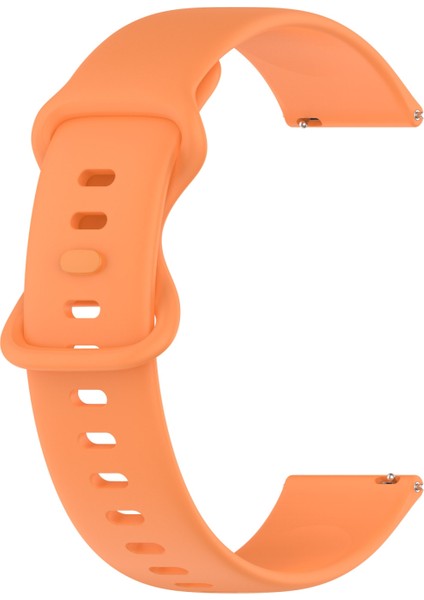 Samsung Galaxy Watch Active 2 Turuncu Için Silikon Watch Band (Yurt Dışından)