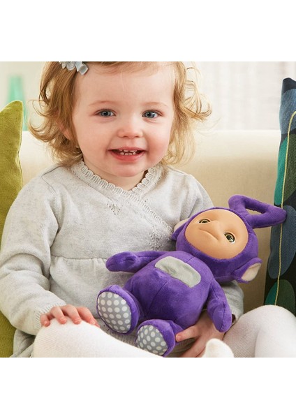 Ma Süper Yumuşak Kısa Peluş Teletubbies Bebek Ayakta Ragdoll Peluş Oyuncak Bebek Erken Çocukluk Eğitimi Ler-Mor (Yurt Dışından)