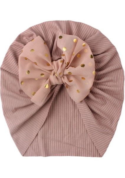 Parlak Büyük Yaylar Bebek Şapka Güzel Düz Renk Türban Kap Yumuşak Pamuk Yenidoğan Bere Headwrap (Yurt Dışından) fiyatları