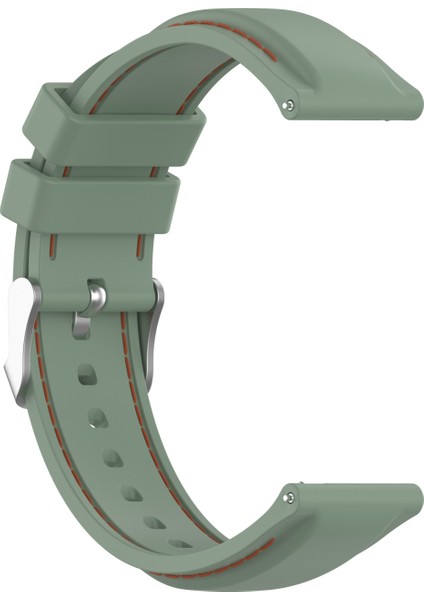 Samsung Galaxy Watch 3 45MM / Gear S3 22MM Kordonlu Saat Açık Yeşil (Yurt Dışından) modelleri