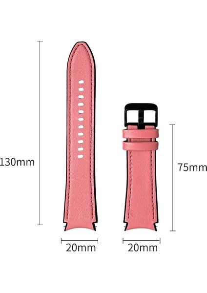 Samsung Galaxy Watch5 Pro 45MM/5 44MM/5 40MM Pembe Için Watch Band (Yurt Dışından) fırsatları