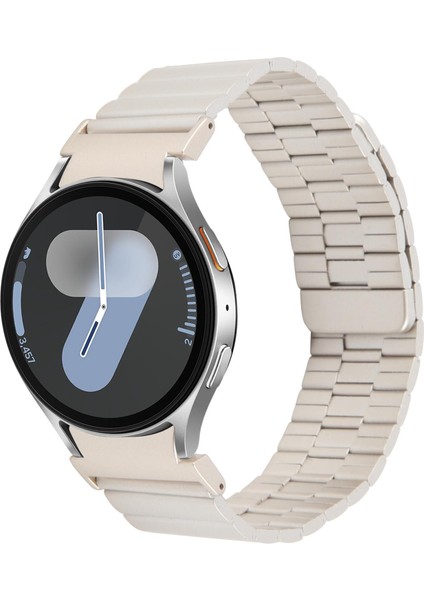 Samsung Galaxy Watch Için Bambu Metal Kayış 7/6/5/4 Starlight (Yurt Dışından)