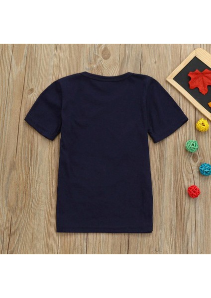 Yaz Çocuk Piramit Kaktüs Kısa Kollu Şort Takım Kore Gömlek Iki Parça (Yurt Dışından) fırsatları