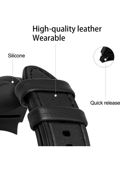 Samsung Galaxy Watch 4 Classic Için 20MM Silikon Kayış 46MM Siyah (Yurt Dışından) fırsatları